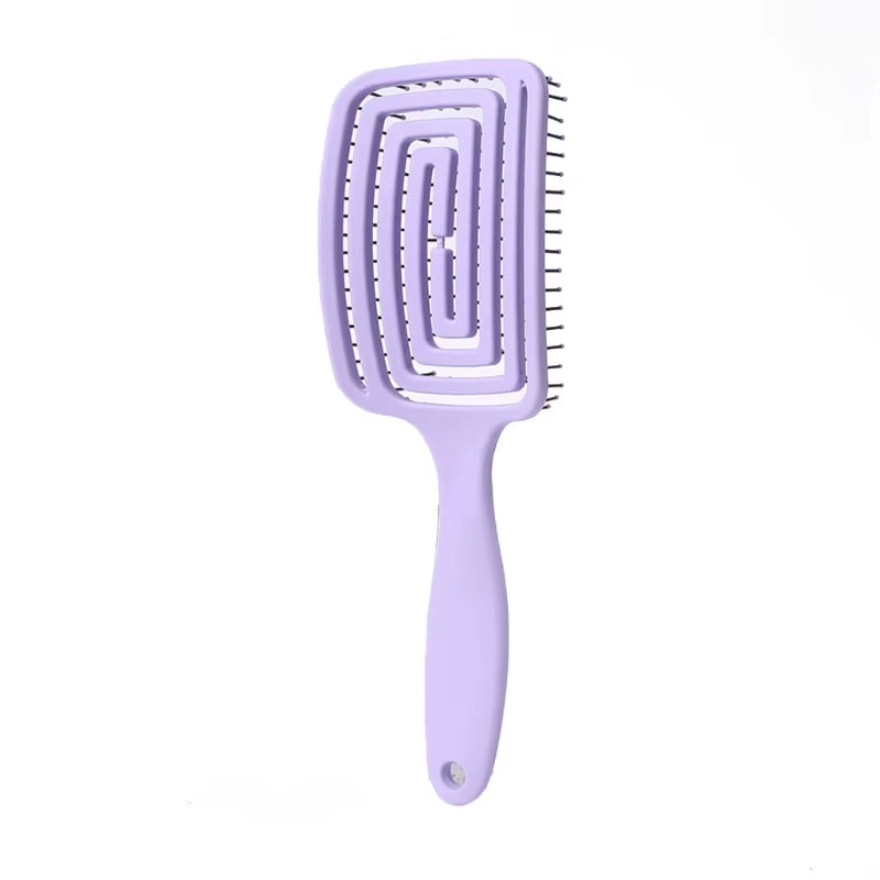 Vented Hair Brush Comb Anti-Static Relaxing Scalp Massage Wet Dry Styling Tool