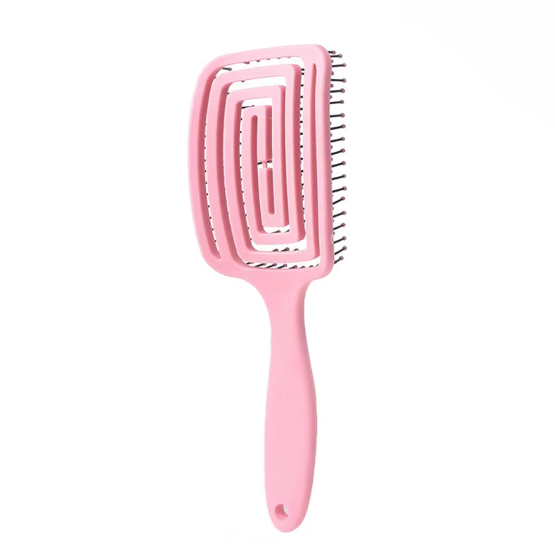 Vented Hair Brush Comb Anti-Static Relaxing Scalp Massage Wet Dry Styling Tool